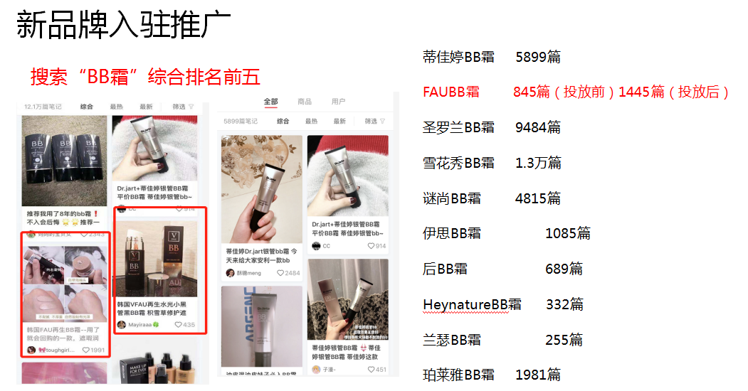 FAUBB霜小红书推广案例