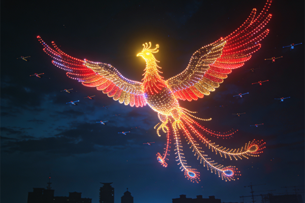 无人机演出——科技与艺术融合的全新视觉盛宴