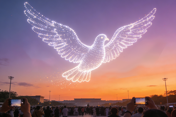 无人机飞行表演为何成为城市活动的新标配